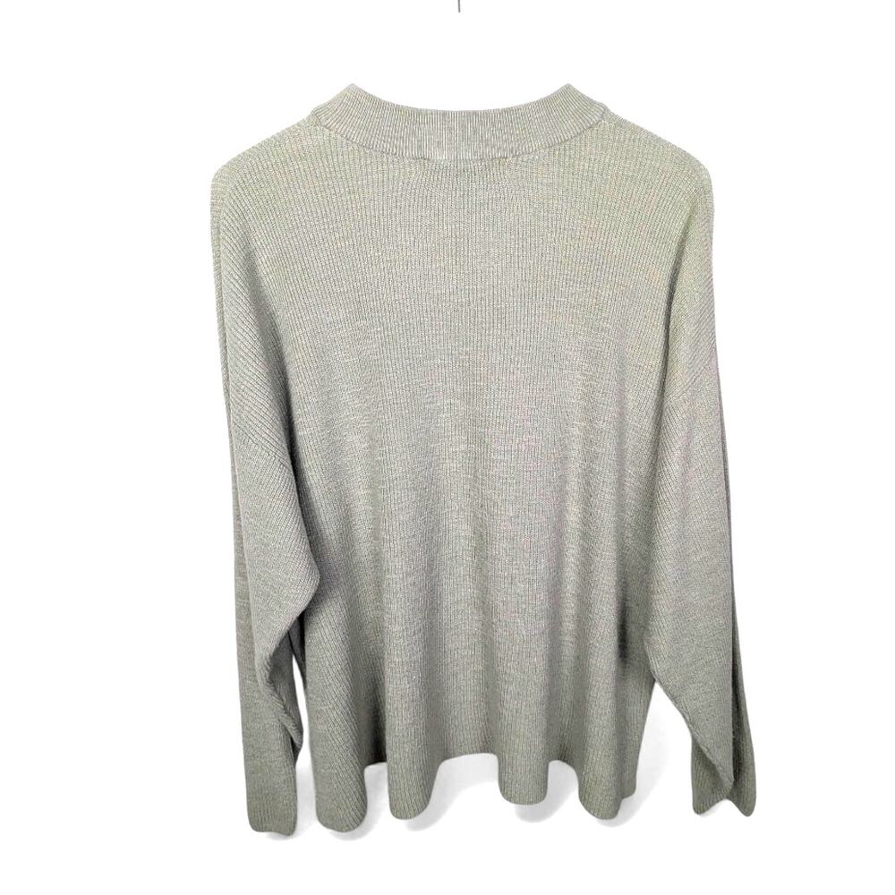 FP BEACH Free People Malibu Surf Beach Sweater Green Haze - Small - Picture 4 of 9